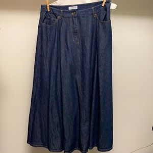 Isaac Mizrahi Denim skirt